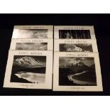 ANSEL ADAMS: 6 spiral bound calendars for years 1985-1988 and 1990-1991 (6)
