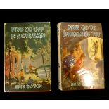 ENID BLYTON: 2 titles: FIVE GO TO SMUGGLER'S TOP, London, Hodder & Stoughton, 1950, 4th