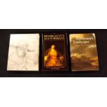 REMBRANDT, collection of books including H BEVERS AND OTHERS: REMBRANDT: THE MASTER AND HIS