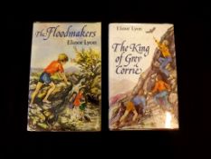 ELINOR LYON: 2 titles: THE KING OF GREY CORRIE, Leicester, Brockhampton Press, 1975, 1st edition,