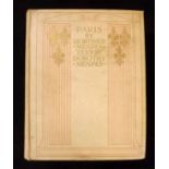 MORTIMER AND DOROTHY MENPES: PARIS, London, A & C Black, 1909, limited edition de luxe (448/500), 75