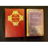 M P SHIEL: 2 titles: PRINCE ZALESKY, London, John Lane, 1865, 1st edition, 163pp + 8 and 16pp