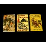 ENID BLYTON: 3 titles: THE CASTLE OF ADVENTURE, London, 1946, 1st edition, original pictorial cloth;