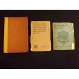 J M SYNGE: 2 titles: THE SHADOW OF THE GLEN AND RIDERS TO THE SEA, London, 1905, 1st edition, leaves