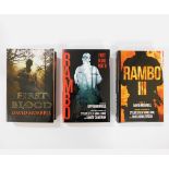 DAVID MORRELL: FIRST BLOOD - RAMBO, FIRST BLOOD PART II - RAMBO III, Gauntlet Press, 2015, 2016,