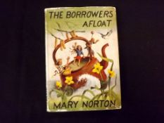 MARY NORTON: THE BORROWERS AFLOAT, illustrated Diana Stanley, London, 1959, 1st edition, coloured