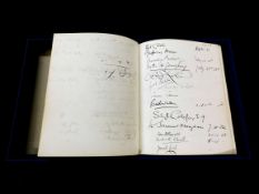 BULBRIDGE, a visitor book for Bulbridge House, Wilton Estate, Wiltshire, the country house residence