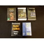 PATRICIA MOYES, 5 Collins Crime Club 1st editions, all in original cloth, all in dust-wrappers: DEAD