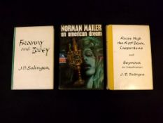 J D SALINGER: 2 titles: FRANNY AND ZOOEY, London, Heinemann, 1962, 1st edition, original cloth,