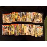 EDGAR RICE BURROUGHS: 39 paperback novels of Tarzan and other fiction, (Mark Goulden/W H Allen