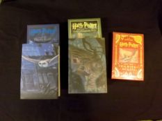 J K ROWLING: 3 titles: HARRY POTTER AND THE CHAMBER OF SECRETS, illustrated Mary Grandpre, New York,