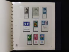 Israel 1948 "2004" mainly unmounted mint collection in a safe album + album of first day covers