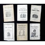 PACKET 10 chapbooks, all published Glasgow comprising STORY OF THE BITTER WEDDING, circa 1835;