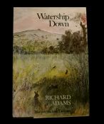 RICHARD ADAMS: WATERSHIP DOWN, illustrated John Lawrence, 1976, 1st illustrated edition, coloured