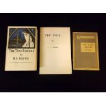 H E BATES: 3 titles: THE LAST BREAD, London, The Labour Publishing Co, 1926, 1st edition, original