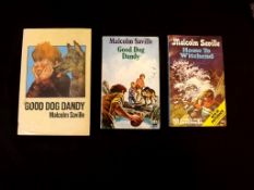 MALCOLM SAVILLE: 3 titles: GOOD DOG DANDY, London, White Lion, 1971, 1st hardback edition,