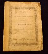 [JAMES ASPINALL TURNER]: REMARKS ON THE LINNAEAN ORDERS OF INSECTS, FORMING A SHORT AND FAMILIAR