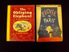 K THOMPSON: ELOISE IN PARIS, illustrated Hilary Knight, London, 1958, 1st edition, signed, quarto,