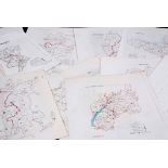 Packet 22 English county boundary maps