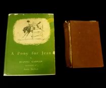 JOANNA CANNAN: A PONY FOR JEAN, illustrated Anne Bullen, 1947, reprint, original cloth, dust-wrapper
