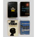 JOHN WYNDHAM: 4 titles: THE OUTWARD URGE, London, Michael Joseph, 1959, 1st edition, original cloth,