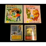 ENID BLYTON: 4 titles: THE VERY CLEVER RABBIT, illustrated Eileen A Soper, Brockhampton Press, circa