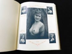 SIX HUNDRED STUDIES OF THE NUDE, Edwardian circa early 1900s book containing 132 full page plates