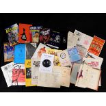 One box: large quantity mainly theatre and concert programs circa 1960s-1980s housed in three