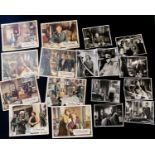 Set of eight lobby cards and nine photograph film stills from the film SO LITTLE TIME, 1952