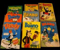 THE BEANO BOOK, 1954 annual published D C Thomson, original pictorial boards, external joints rubbed