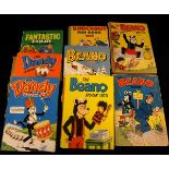 THE BEANO BOOK, 1954 annual published D C Thomson, original pictorial boards, external joints rubbed