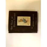 BEATRIX POTTER: THE TALE OF PETER RABBIT, [1902], 1st trade edition, 1st issue, 31 coloured plates
