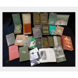One box THOMAS: THE ROD IN INDIA, and assorted Hardy's catalogues, various fishing titles (a/f) etc