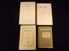 H E BATES: 4 titles: THE LAST BREAD, London, The Labour Publishing Co, 1926, 1st edition, original