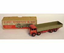 Boxed Dinky Supertoys Foden Diesel 8-wheel wagon model number 501