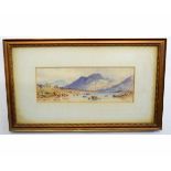 Edwin A Penley, one signed and dated 1875, the other faintly monogrammed, pair of watercolours,