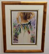 Steve Davis, signed in pencil to margin, limited edition (51/90) coloured print, "Ho'olewa", 37 x