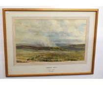 Samuel Lucas Jnr (1840-1919), group of four watercolours, "Teesdale, Yorks", "The Lake District", (