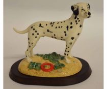 Royal Doulton dog figure of a Dalmatian, model number RDA7