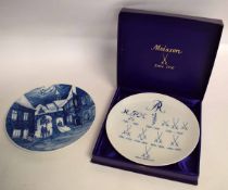Meissen collector's plate, with box for 1975, 26cms diam