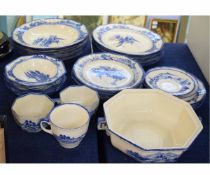 Group of Royal Doulton Norfolk ware comprising dinner plates, smaller plates with bowls and a