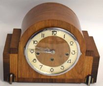 Westminster chimes mantel clock