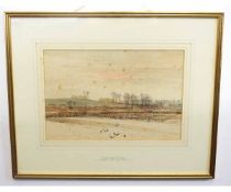 Samuel Lucas Jnr (1840-1919), group of four watercolours, "Near Oughton Head", "Mardley Heath", "