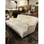 Howard style large 2 seater sofa upholstered ready to recover 100x168cm