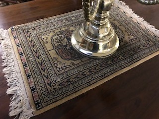 Small Persian Bokhara mat