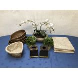 Ornamental Orchid, mats, basket ware & other home decoration furnishings