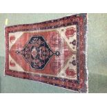 2 Persian rugs, 190x134 & 166x106cm