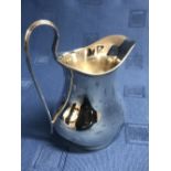 Hallmarked silver cream jug, 4 ozt