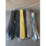 Qty of various ties (as new)