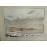 FRANK EGGINTON 'Ben Gorm, Connemara', watercolour, signed